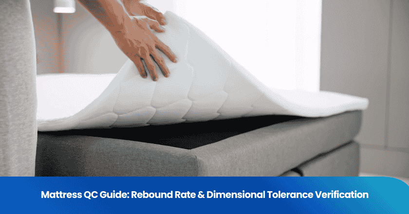 Mattress QC Guide: Rebound Rate & Dimensional Tolerance Verification